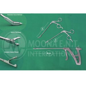 Arthroscopic Instruments Scorpion Suture Passer & Penetrator + Suture Retriever