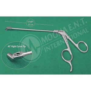 Arthroscopic Punch Forceps - 45° Right Curve Tip