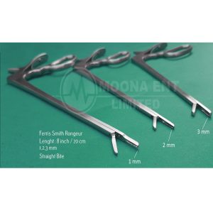 Ferris Smith Rongeur 3 Pieces Lenght 8" & Bite 1,2,3mm