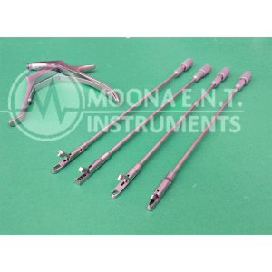 Baby Tischler Rotating Cervical Biopsy Punch Forceps, 25cm Lenght With 4 Shafts