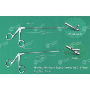 ENT Biopsy Cup Forceps Set Of 2 Pieces
