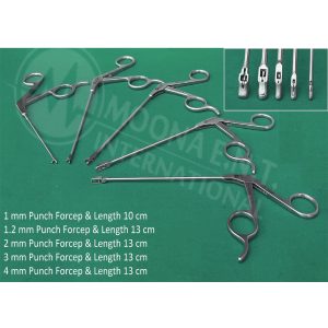 Arthroscopy Punch Forceps Set Of 5 Pieces