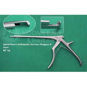 Premium German KERRISON Rongeur Lenght 8" & 3mm up 90°