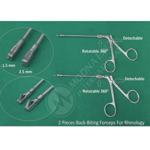 Antrum Back-Biting Punch Forceps 2 Pieces , Pediatric & Adult Size