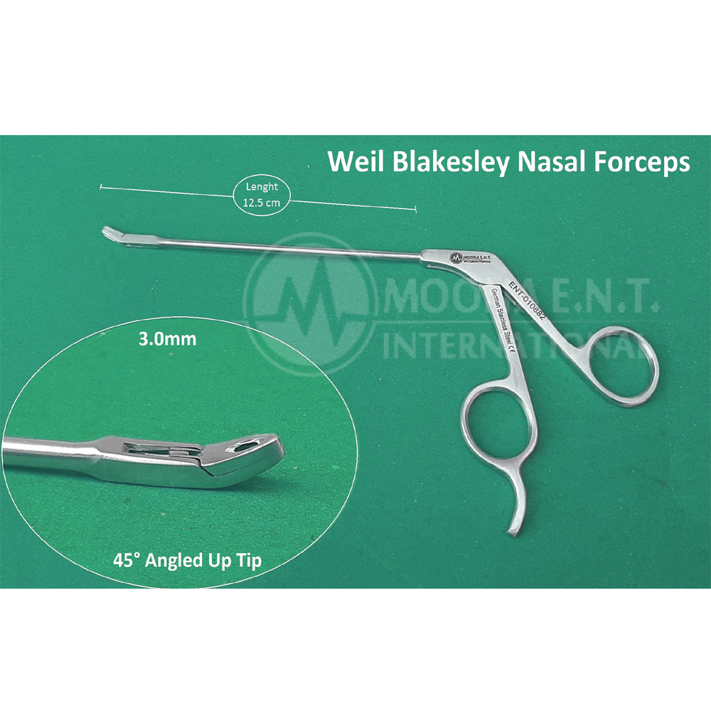 Blakesley-Wilde 45° Nasal Forcep