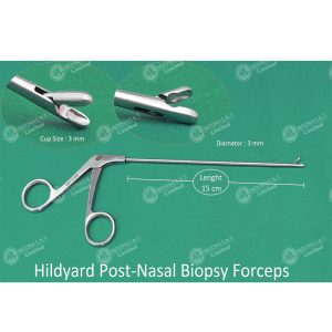 ENT Biopsy Cup Forceps - Length 15cm, Cup Size 3mm