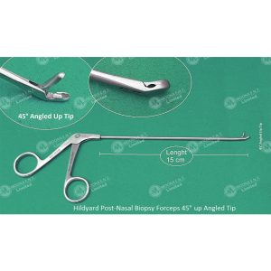 ENT Biopsy Cup Forceps 45° Angled Up Tip