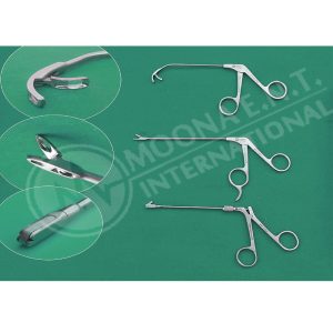 ENT FORCEPS 3 Pieces Backbiter + Girrafe + Weil Blakesley Forceps