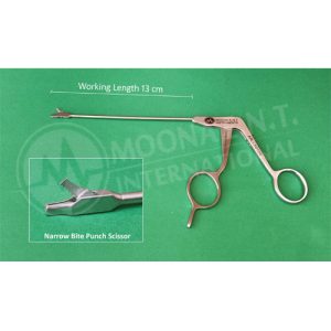 Arthroscopic Straight Narrow Bite Punch 0.6mm Forceps Orthopedics Instruments