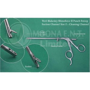 ENT Blakesley Wilde Rhinoforce II Punch Forceps Straight