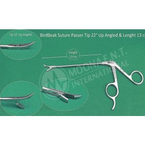 Arthroscopy BIRD-BEAK Suture Passer 22° Angled Up Tip