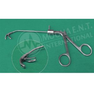 ENT Heuwieser Antrum Grasping Forceps Rotatable 360° Finger Point