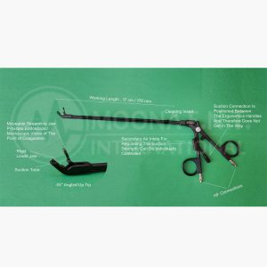 STAMMBERGER Bipolar Suction Forceps