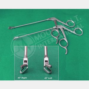 MEI 45° Right & Left Punch Tips Arthroscopy Forceps 2 Pieces Set