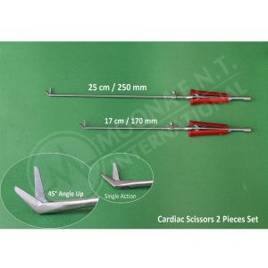 Valve Xs Cardiac surgery Instrument Scissor Forceps 2 Piece