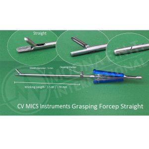 Valve Xs Cardiac Surgery Instrument Wide Tissue Grasping Forcep