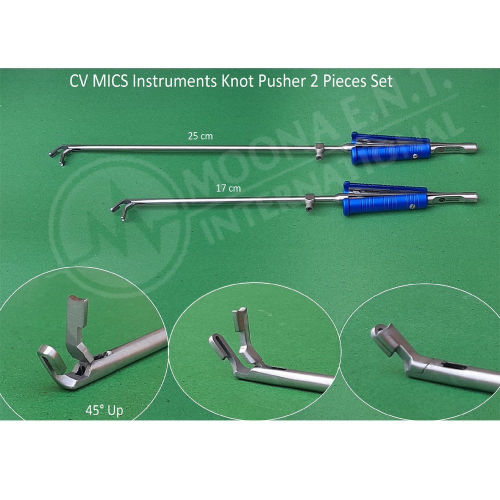 Valve Xs Cardiac Surgery Instruments Knot Pusher Forceps 2 Peices