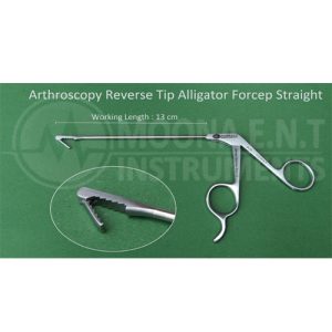 Arthroscopy Reverse Tip Alligator Grasping Forcep for arthroscopy surgery procedure