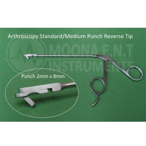 Arthroscopy Standard/Medium Punch Reverse Tip Forcep Orthopedic instrument