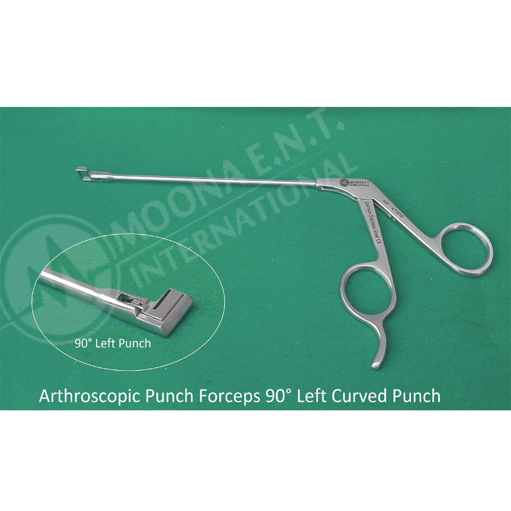 ARTHROSCOPIC PUNCH FORCEP 90° LEFT PUNCH TIP