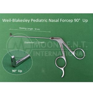ENT Pediatric WEIL-BLAKESLEY Forcep 90° Up Tip, SINUS & NASAL FORCEPS