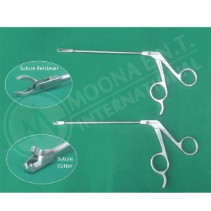 Arthroscopy Suture Cutter & Suture Retriever Forceps, Orthopedics Instruments