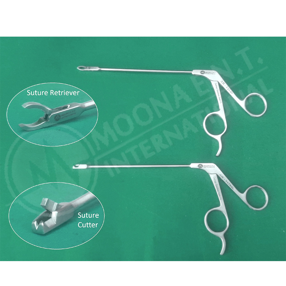 Arthroscopy Suture Cutter & Suture Retriever Forceps, Orthopedics Instruments