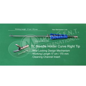Valvegate Cardio Needle Holder Curve Right Tip, Cardiac Surgical Instruments
