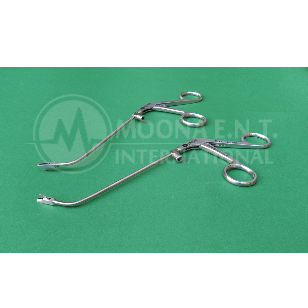 Frontal Sinus Cutting Forceps Right & Left Cutting Tip, 1.5mm Bite 65° Up Angle