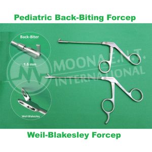 Pediatric Back-Biting Weil-Blakesley Nasal Forcep ENT Surgical Instrument