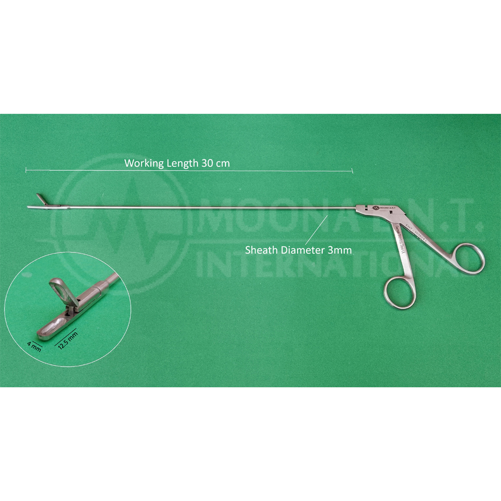 Moona E.N.T Instruments ENT-101624 L Oval Cup Biopsy Forcep
